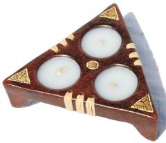 9961410 Candle holder triangle